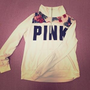 VICTORIA’S SECRET PINK Quarter Zip Sweatshirt!